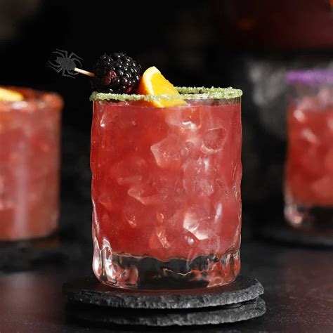 Hocus Pocus Non-Alcoholic Halloween Punch - Homemade Happy Hour