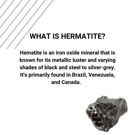 Hematite Meaning: Gemstone Healing Properties, Uses, Crystals and More ...