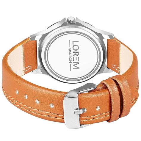 LOREM Silver Stylish Dial Analog Watch For Women LR341 – HalfPe