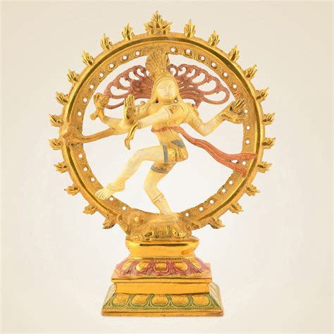 Buy Brass Nataraja Idol – Divine Dance of Energy & Creation ...