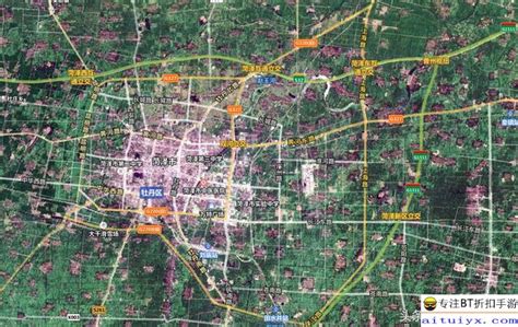 菏泽市卫星地图高清版,菏泽各县地图全图 - 伤感说说吧