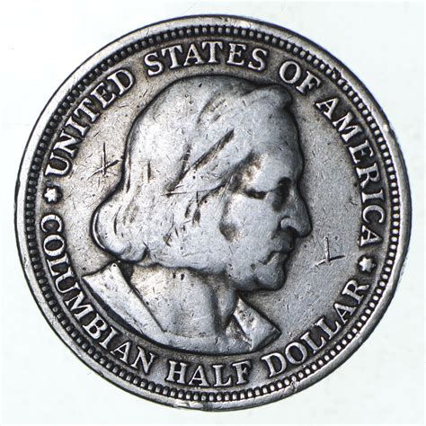 Rare - First Year - 1892 Silver Columbian Exposition U.S. Commemorative ...