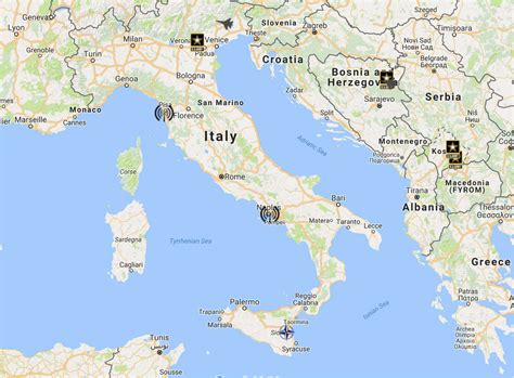 Where Are Us Army Bases In Italy at Callum Fowler blog