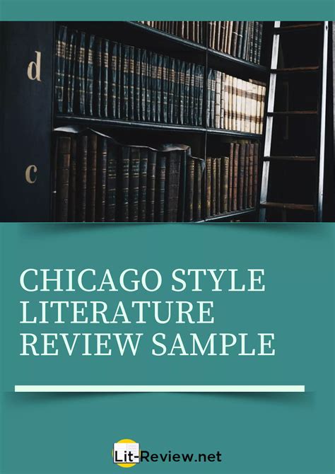 Professional Chicago Style Literature Review Sample | PDF