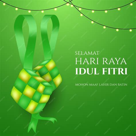 Selamat Hari Raya Idul Fitri Signification Bonne Fête D'eid Al-fitr ...