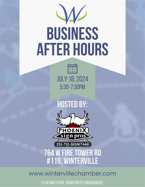 July Business After Hours, Phoenix Sign Pros, Winterville, 18 July 2024 ...