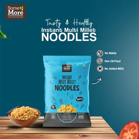 Instant Multi Millet Noodles - 60gms – Some More Foods