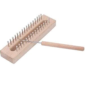 Aufee Wooden Loom Knitting Machine, Rectangular Knitting Loom Hand ...