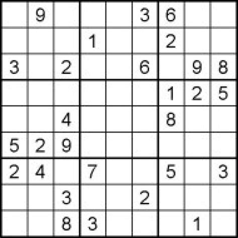 Hard Printable Sudoku Puzzles