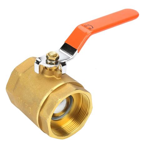 Buy Brass Pipe Ball Valve Ball Valve 1.6MPa DN50 2"BSP for Water Oil ...