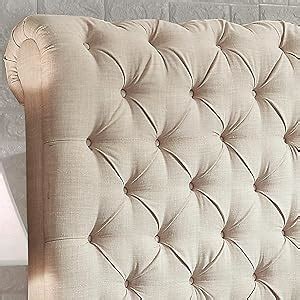 SIYARA DESIGN Upholstered Platform King Size Bed