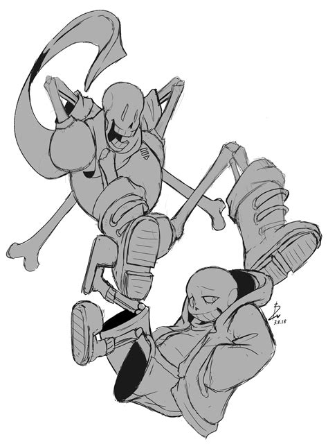 Bone brothers… Go! by buttercupsticksntricks / Sans :: Papyrus ...