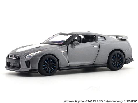 Nissan Skyline GT-R R35 50th Anniversary 1:32 MSZ licensed pullback ...