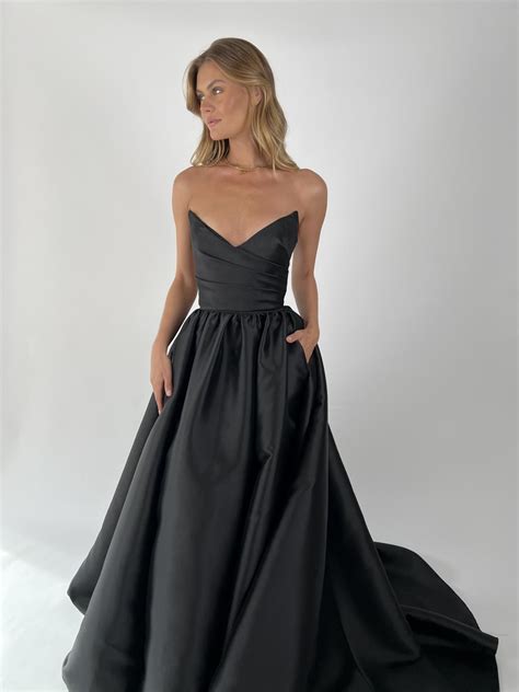 Alissa & Julianne | Black Wedding Dress | Karen Willis Holmes | Black wedding dresses, Black ...