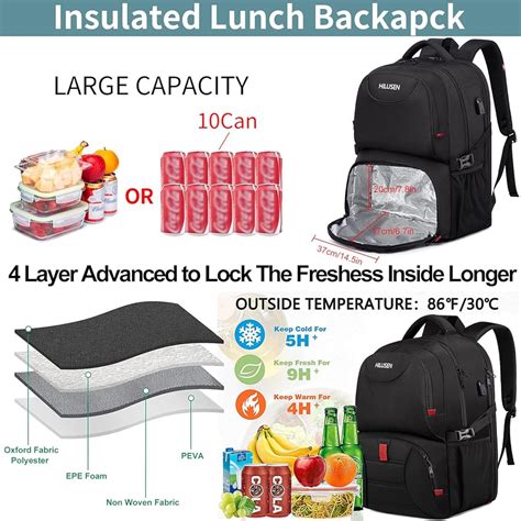 HILUSEN Extra Large Backpack for Men 50L, Insulated India | Ubuy