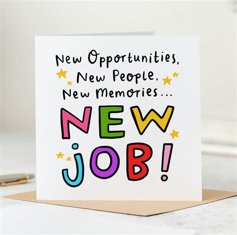 Congrats New Job