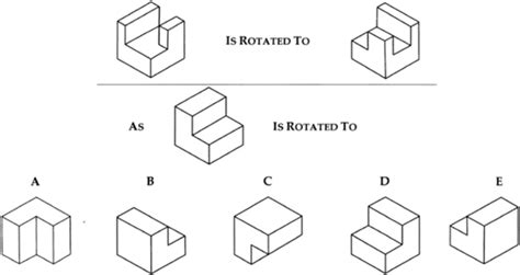 Image result for Spatial Visualization Test