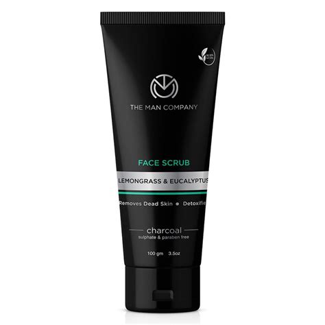 Buy The Man Company Charcoal Face Scrub 100 gm | 19 Minutes Delivery ...