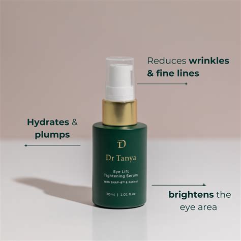 Eye Lift Tightening Serum with Snap-8™ | Dr Tanya Skin Care – Dr Tanya ...