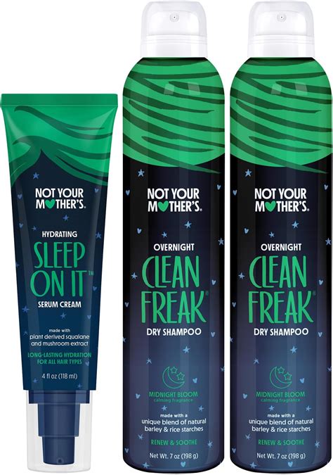 Amazon.com: Not Your Mother's Overnight Clean Freak 2 Dry Shampoos and ...