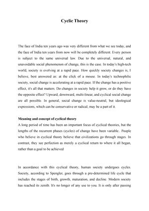 Encounter AND Changes IN Culture - ENCOUNTER AND CHANGES IN CULTURE ...