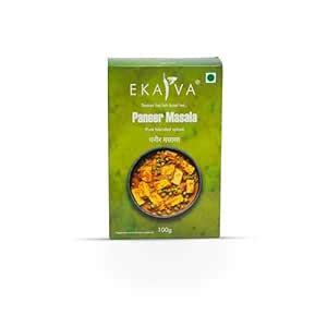 Ekaiva Paneer Masala Spice Mix, 100g (Pack of 3) : Amazon.in: Grocery ...