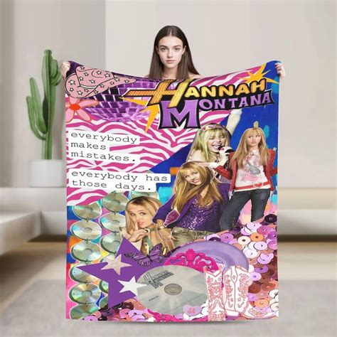 Hannah Montana Flannel Blanket – Hannah Montana Ultra Soft Cozy Plush ...