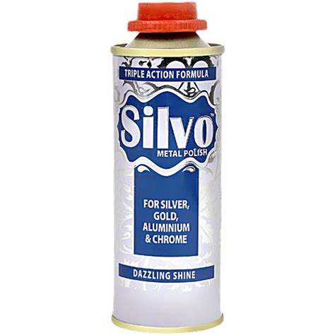 Buy Silvo Metal Polish Cleaning Liquid - For Sliver, Gold, Aluminium ...