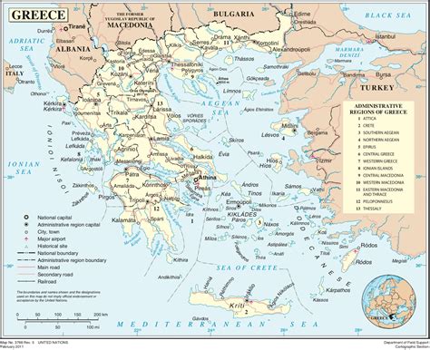 Map of countries : Greece
