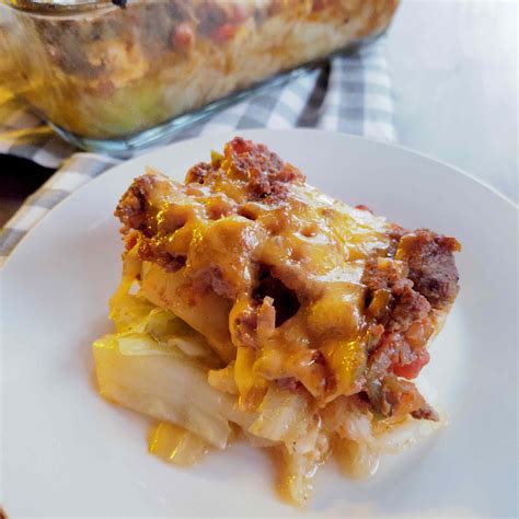 Ground Beef and Cabbage Casserole Recipe