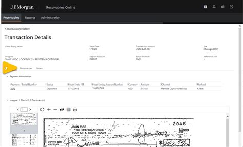 View and Manage Mobile Deposits Using the J.P. Morgan Access Website
