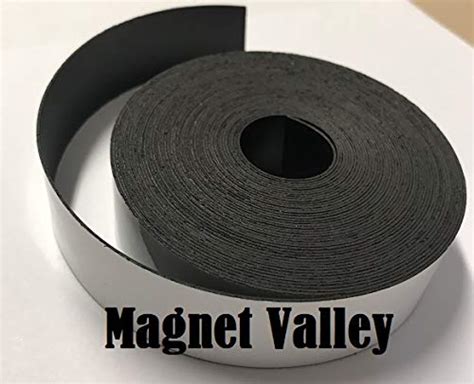 Magnet Valley Dry Erase WHITE Magnetic Strip Roll 1" x 25' Write on ...