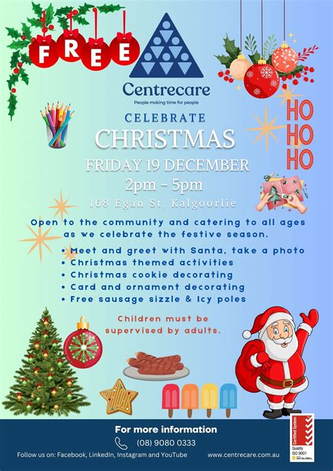 Celebrate Christmas with Centrecare in Kalgoorlie, 168 Egan St ...