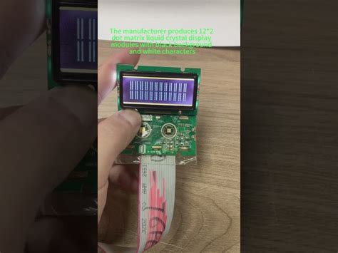 Character LCD Module - 12X2 Character Display HED1202 Trader ...