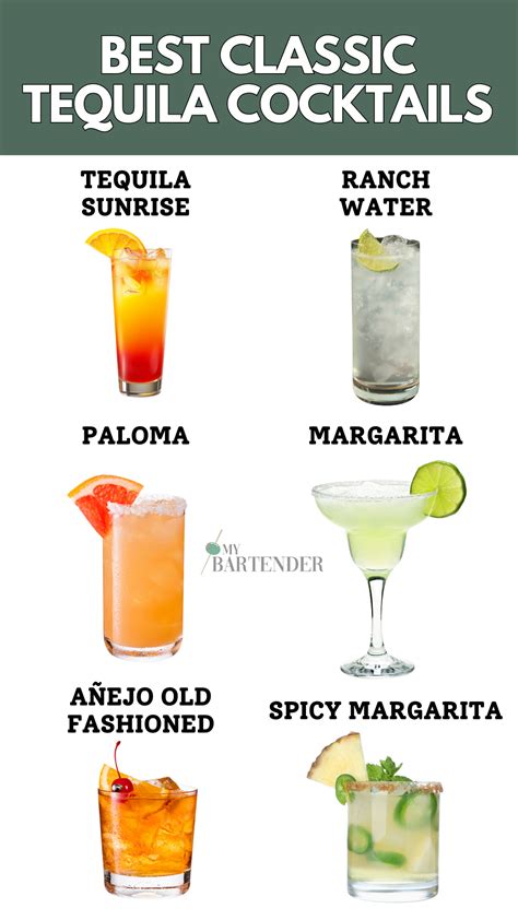 12 Best Classic Tequila Cocktails to Drink | Recipe | Tequila cocktails ...
