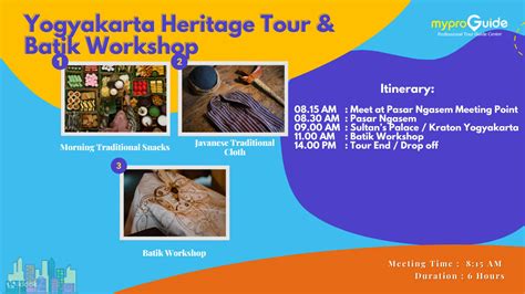 Yogyakarta Heritage Tour and Batik Workshop with Multilingual Guide ...