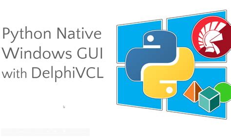 Image result for Python Native GUI