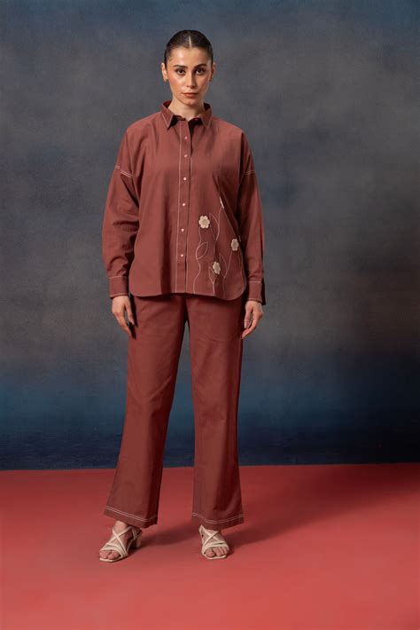 Phoolkari Patch - Pink Coord Set – Bannoswagger