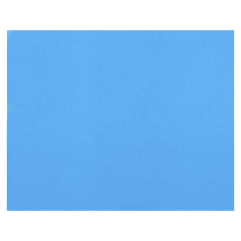 Polypropylene (PP) Sheet, Opaque Blue 1x1 ft