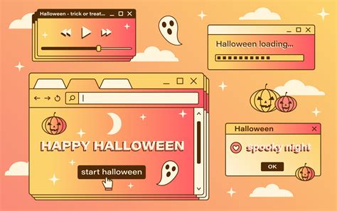 Image result for Halloween Computer Light Color