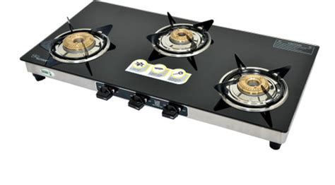 Kraft Italy LEXUS SS 3 BURNER GAS STOVE Glass Manual Gas Stove Price in ...