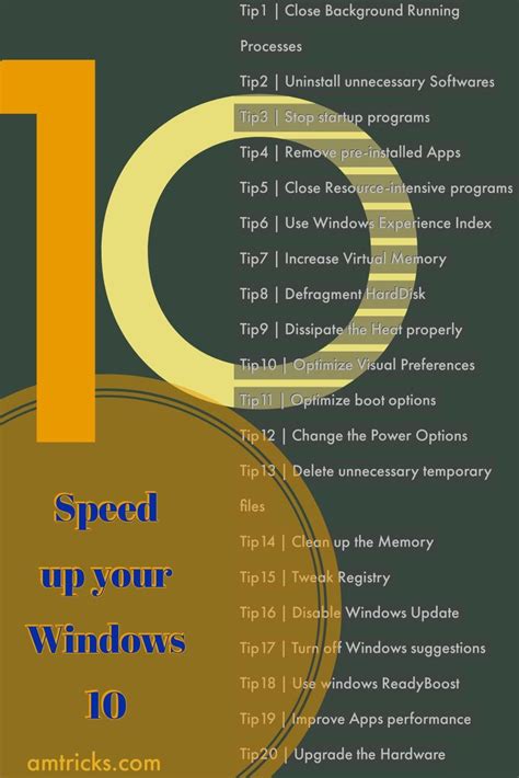 Image result for Windows 10 Performance Tips