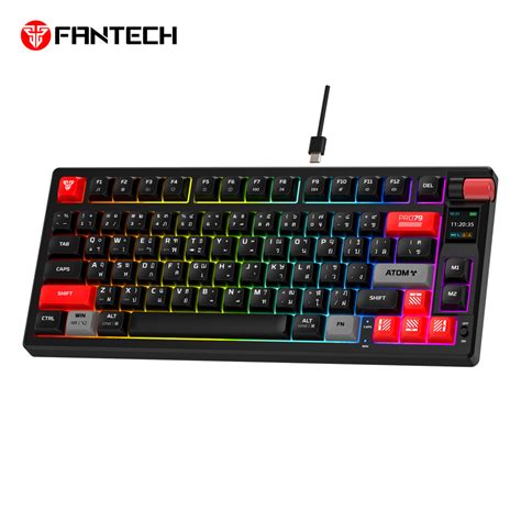 Tastatura Mehanicka Gaming Fantech MK917 RGB Atom PRO79 Wireless crna ...