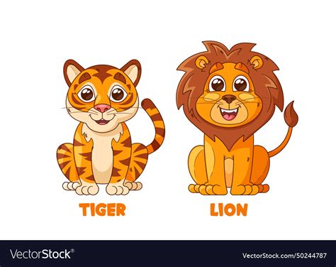 Lion vs Tiger Cartoon 的图像结果