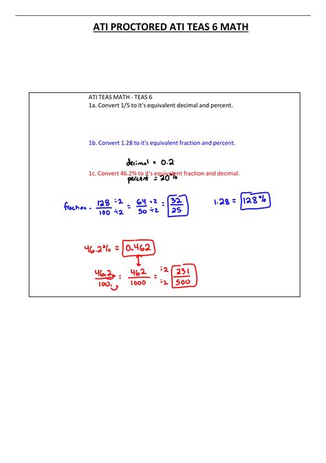 ATI PROCTORED ATI TEAS 6 MATH EXAM ATI PROCTORED ATI TEAS 6 MATH EXAM ...
