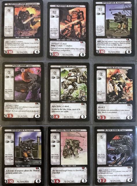 Image result for BattleTech CCG Assets