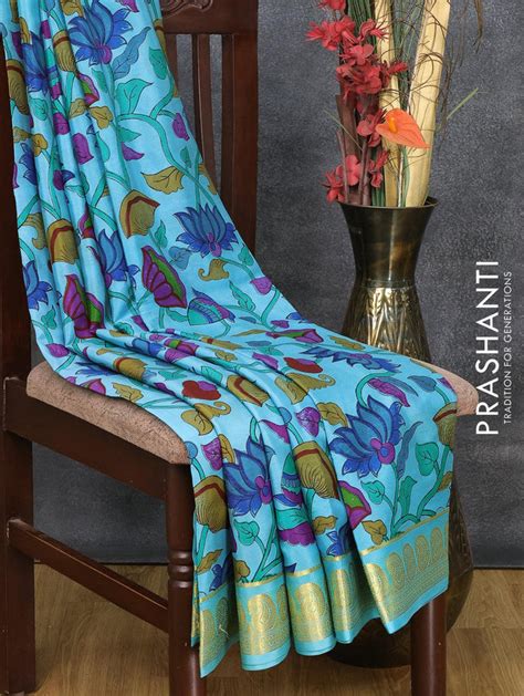 Printed Crepe Silk Sarees – Prashanti Sarees
