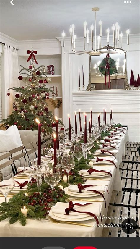 40 stunning christmas tablescape settings and decorating ideas – Artofit