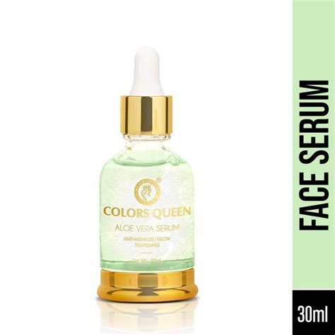 Buy Colors Queen Aloe Vera Serum for Anti-Wrinkles, Tightening & Glow ...