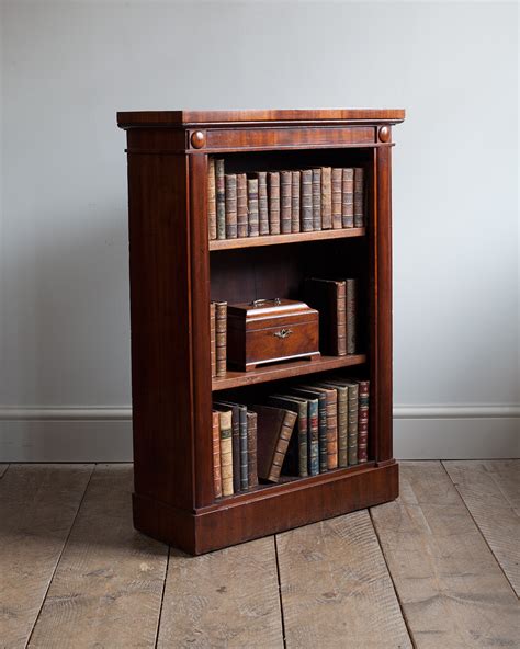 Small Antique Bookcase, antique open bookcase, dwarf bookcase, vintage ...